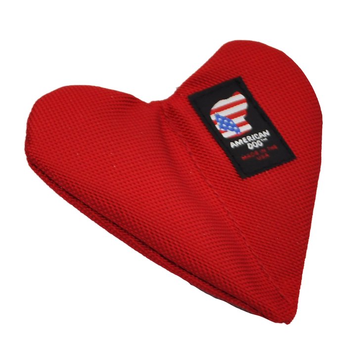 Heart of Stone Crinkle Cordura Dog Toy (no Squeaker)